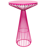 Table de meuble en fer et en métal coloré de bonne qualité, 20 meubles