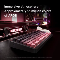 Teclado Gaming MCHOSE G87 V2 Tri-Modo con Montaje Gasket de 87 Teclas, Doble Frecuencia de Sondeo de 8K, Batería de 10000mAh para PC y Esports (Venta al por Mayor)