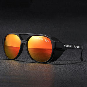 2024ピットvperサークルスチームパンクラップアラウンド防風安全メガネファッション男性偏光カスタムロゴサイクリングスキーゴーグル - Product Image 1