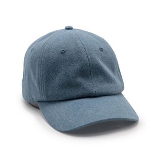 Casquettes de baseball personnalisées en coton délavé vintage de haute qualité à 6 panneaux, couleur unie, style denim Dad Hat - Product Image 6