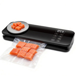 Macchina per Sottovuoto Alimenti con Bilancia Digitale, Modalità per Alimenti Secchi e Umidi, Kit Iniziale con Sacchetti Sottovuoto per <span class=keywords><strong>Chef</strong></span> Casalinghi - Product Image 1