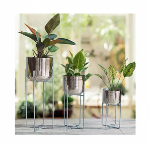 Macetas creativas de Metal para cubiertos con soporte, pantalones de nuevo diseño, macetas para el hogar, sala de estar, decoración de jardín, macetas - Product Image 1