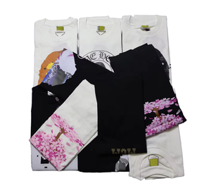 Camiseta Personalizada con Logotipo Frontal, 100% Algodón, para Hombre, Manga Corta, Cuello Redondo, Corte Holgado, Impresión Serigráfica, 240g, Transpirable, Informal - Product Image 1