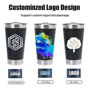 Vaso Térmico Personalizado con Logotipo, de Acero Inoxidable 304, Aislado al Vacío, Ecológico, de 20 oz, <span class=keywords><strong>para</strong></span> Cerveza - Product Image 5