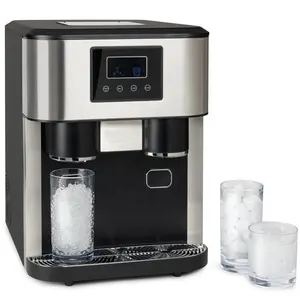 18kgs GCC,CB,CE,ETL Frigidaire Nâng Cấp Bếp Phong Cách Sống Màn Hình LCD Cảm Ứng Ice Maker Với Nước Nóng Lạnh Với Đá Nghiền