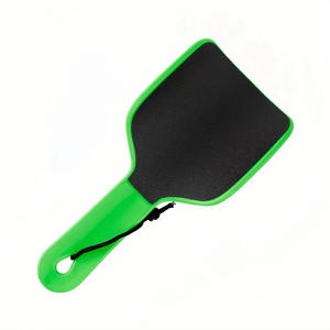 HUIJIE Râpe à pieds en U 20,5x9 cm, double face exfoliante pour usage domestique, en pierre ponce avec poignée en plastique - Product Image 2