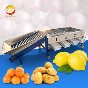 ORME Industrial Fruit Date Size Sorter Potato Olive Grade Machine <b>Tomato</b> Wash and Sort Machine - Product Image 1