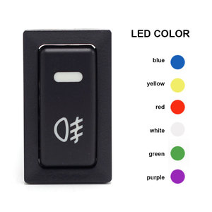 Botón de interruptor LED para Toyota Corolla Vios Función de encendido y apagado con kit de cable conector Interruptor de luces antiniebla láser - Product Image 5
