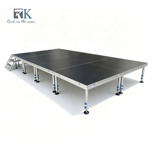 เวทีอลูมิเนียมคุณภาพสูง ติดตั้งง่าย เวทีพกพา สำหรับจัดงาน ขาย - Product Image 1