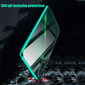 Custodia protettiva magnetica in metallo per <span class=keywords><strong>Xiaomi</strong></span> 14 pro 13T hongmi 9 <span class=keywords><strong>9A</strong></span> 9C custodia in vetro doppia faccia MPC02 - Product Image 5