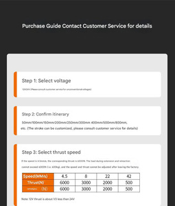 <span class=keywords><strong>2025</strong></span> faradyi tùy chỉnh khác nhau Micro im lặng điện Push Rod tuyến tính thiết bị truyền động nhỏ DC nâng Telescopic Push Rod động cơ - Product Image 6