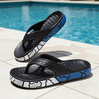 Chaussures de plage d'été pour hommes, légères et respirantes, tongs en EVA avec lacets creux