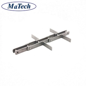 Nhà máy thép tùy chỉnh <span class=keywords><strong>scraper</strong></span> chuỗi băng tải chuỗi với tập tin đính kèm - Product Image 4