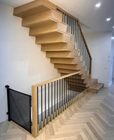 Manchons ronds LD-Metal 5/8 po, 6 po, 8 po, dorés et noirs pour balustres, balustrades, rampes intérieures et décoration d'escaliers