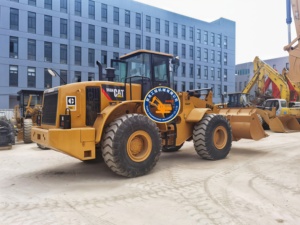 Chargeuse sur pneus CAT 966H d'occasion, chargeuse frontale Caterpillar 966H, chargeuse sur pneus de 6 tonnes avec moteur Cat, en bon état de fonctionnement - Product Image 3