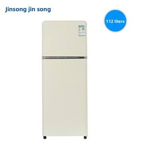 ตู้เย็นมินิขนาด 112 ลิตร แบบละลายน้ำแข็งอัตโนมัติ สไตล์อเมริกัน วินเทจ เหมาะสำหรับบ้าน อพาร์ทเมนท์ หอพัก  รุ่นยอดนิยมในโซเชียลมีเดีย - Product Image 6