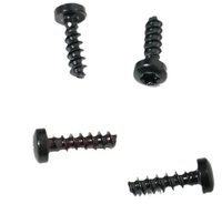 Vis autotaraudeuse Torx à tête cylindrique zinguée noire personnalisée en usine OEM avec extrémité plate