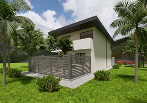 Chất lượng cao và thiết kế mới nhất prefabricate ánh sáng Kết Cấu Thép biệt thự nhà - Product Image 4