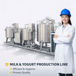 Maquinaria Comercial Ace para Producción de Alimentos Congelados, Línea de Producción a Pequeña Escala para Leche y Yogur de 500L, Precio - Product Image 2
