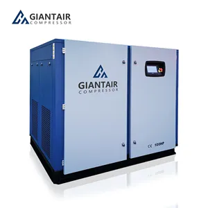 Chine 40hp 30kw compresseur d'air rotatif électrique à haute pression à vis pour industriel