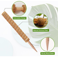 Usine directe Coco Coir Pole Plant Support Plante grimpante Pole Moss Pole pour plantes