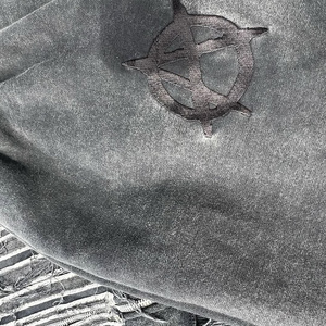 Conjunto de Sudadera con Capucha para Hombre, Personalizado, de Alta Calidad, Transpirable, Estilo Casual Inteligente, Resistente al Desgaste, Grueso, Lavado Ácido, Bordado - Product Image 4