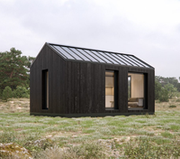 Maison préfabriquée de luxe, mini-maison mobile préfabriquée, cabane miniature, résidence confortable