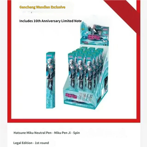 Stylo neutre premium Anime Melody, idéal comme cadeau, papeterie créative, écriture au bureau - Product Image 2