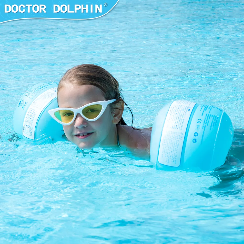 Doctor Dolphin High Quality And Low Price Inflatable Baby Pool Swimming Armpit Swim Arm Bands Ring