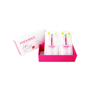 Hadurage 2x1ml Red Lip Filler <span class=keywords><strong>Injection</strong></span> - Formule professionnelle à l'<span class=keywords><strong>acide</strong></span> <span class=keywords><strong>hyaluronique</strong></span> pour des lèvres pulpeuses et brillantes de couleur rouge - Product Image 5
