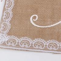 Guirlande de chaises en toile de jute « Monsieur et Madame » très populaire pour décorations de mariage rustique vintage, de fête prénuptiale et de fiançailles