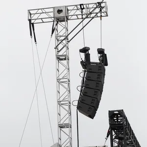 Éclairage en alliage Décoration de scène Truss de scène Cadre et son en aluminium