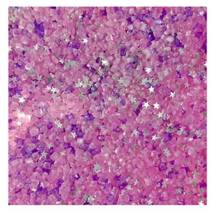 Nouveauté : 100% Vegan, Star Flash Sprinkles, sucre à peler, granulés de cristal, bonbons, sucre en grains, pépites comestibles, décoration de gâteaux - Product Image 3