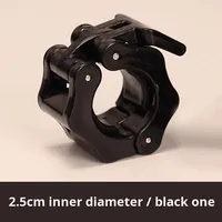 Clip de verrouillage d'écrou à dégagement rapide Snap Lock accessoires d'haltères fixes en plastique pour barre et pince de barre d'haltère