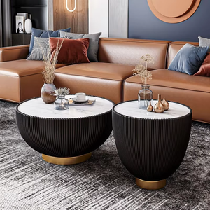 Luce di lusso di <span class=keywords><strong>piccole</strong></span> <span class=keywords><strong>dimensioni</strong></span> ciotola di roccia tavolo da caffè creativo moderno semplice casa <span class=keywords><strong>soggiorno</strong></span> <span class=keywords><strong>mobili</strong></span> per piccoli appartamenti ferro - Product Image 3