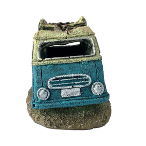 Decorazione per Acquario in Resina, Tubo per Pompa d'Aria, Auto Abbandonata, Decorazione per Vasca dei Pesci - Product Image 4