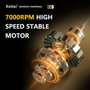 Cortadora de Pelo Profesional Kemei Km-1976 2500mAh 7000RPM 5W Calidad de Marca Color Dorado con Cargador USB y Motor Rápido - Product Image 4