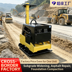 Compactadora de Placas Hidráulica con Motor de Gasolina Certificada por la EPA para Reparación de Carreteras de Asfalto - Product Image 3
