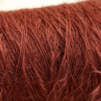 Fil à crocheter léger et extensible en gros, directement de l'usine, style alpaga à poils longs 1/4.2 Nm
