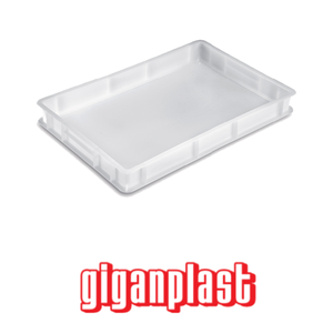Giganplast <b>Crate</b> Service Stackable 60 x 40 x 7 h cm Hotel Catering Supplies Wholesale - Product Image 4