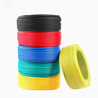 Fil de construction en cuivre toronné isolé PVC H07V-R 450/750V, câble de maison BVR, câble de construction en cuivre