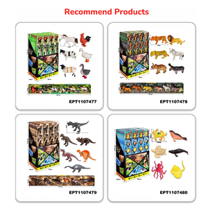 EPT-Figurines d'animaux de la ferme, jouets en dollars, simulation de mini <span class=keywords><strong>dinosaures</strong></span> de la jungle, monde marin, jouet pour enfant, 24 pièces - Product Image 6