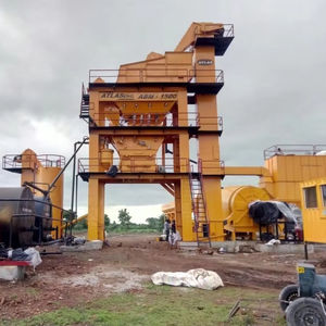 Atlas Asphalt Batch Mix Plant ABM 1500 Maquinaria de construcción de carreteras de alto rendimiento - Product Image 1