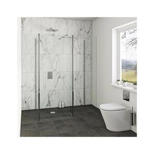 Luxury Wood Acrylic Control Panel Steam Bath Room Showers Seat Vapor Proof Sauna and Steam Shower Room Cabin