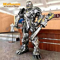 Özelleştirilebilir Büyük Ölçekli Tam Vücut Eva Transformers Megatron Robot Mecha Kostümü Festival Etkinliği Zırh Sahne Malzemeleri Seti Giyilebilir
