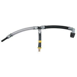 Pieza de bomba de combustible en forma de T amarilla SAE 8X30mm Componente duradero y esencial - Product Image 1