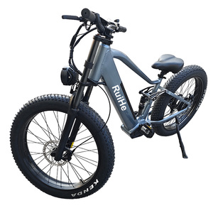 RuiHe A4 bicicleta eléctrica 26 pulgadas aleación de aluminio nieve y carretera con motor de cubo trasero 48V 13ah batería de litio - Product Image 1
