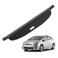 Livraison directe, housses de coffre arrière rétractables pour Toyota Prius 2010-2015, accessoires intérieurs de voiture