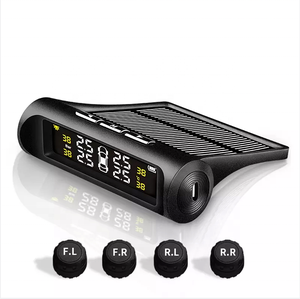 Top Seller sistema di monitoraggio della pressione dei pneumatici per auto a energia solare digitale <span class=keywords><strong>TPMS</strong></span> sensore pressione pneumatici - Product Image 1