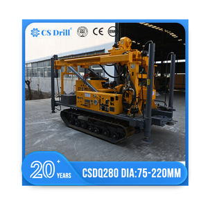 트랙이 있는 CsDrill 200m 전기 다이아몬드 코어 드릴링 장비, 수원 및 토양 탐사 드릴링용 - Product Image 1